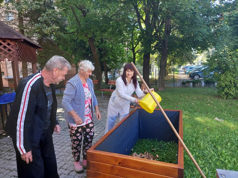 Zelený život v Nezábudke.