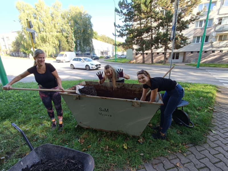 Zelený život v Nezábudke.